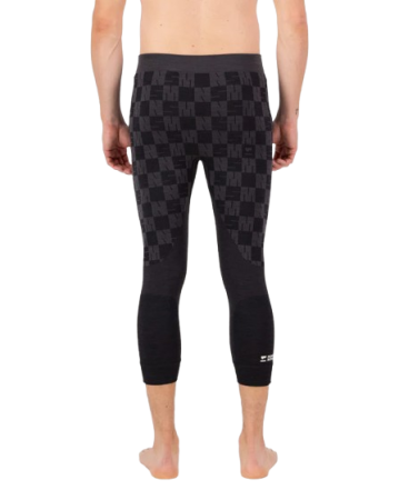 Pantaloni Mons Royale Barbati First Layer Ascender 3/4 Forged Iron Black [1]