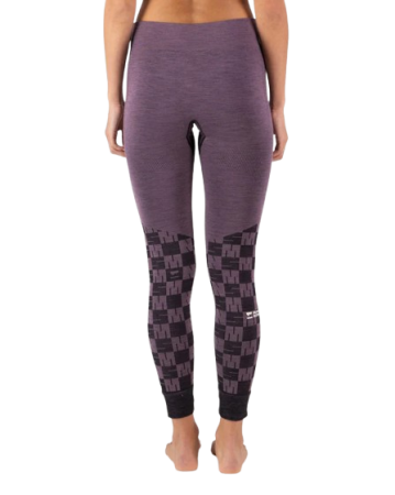 Pantaloni Mons Royale Femei First Layer Ascender Mauve Black [1]