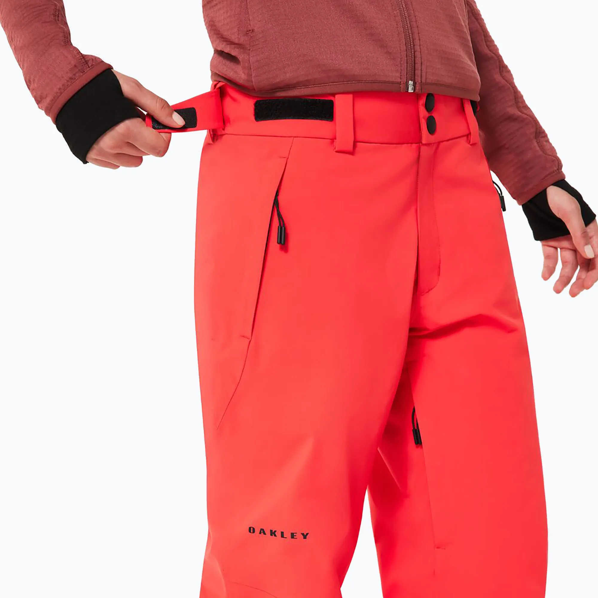 Pantaloni Oakley Femei Canopy Insulated Hibiscus Red 10K [4]