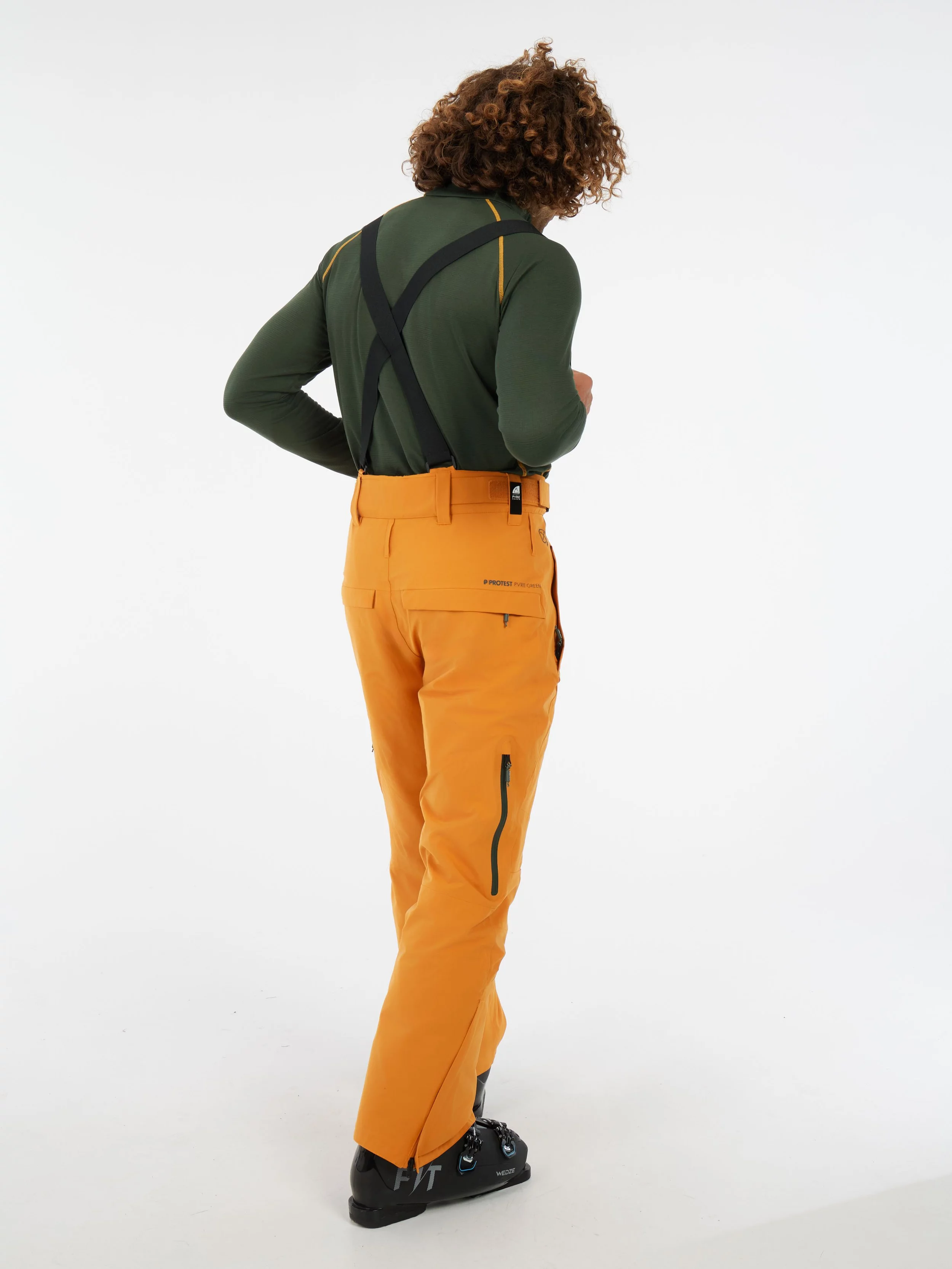 Pantaloni Protest Barbati PRTMikado Caramel Yellow 20K [5]