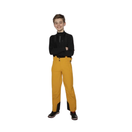 Pantaloni Protest Bork Copii Dark Yellow 10K [3]