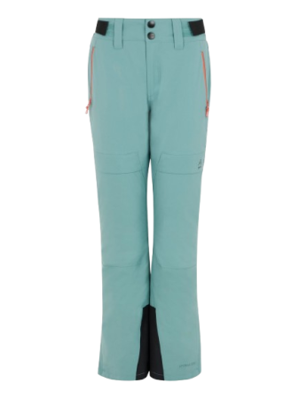 Pantaloni - Pantaloni Protest Prtartyom Green 20K sunt pantaloni tehnici cu impermeabilitate 20K, ventilatie laterala si talie ajustabila, ideali pentru snowboard si schi in conditii dificile.