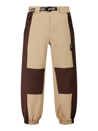 Pants - Pantaloni Protest PRTLegend Pecan Red Barbati 10K