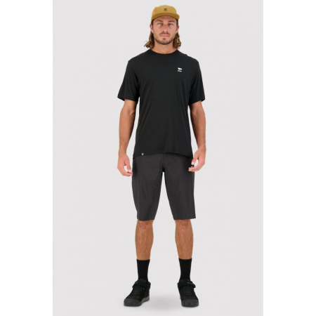 PANTALONI SCURTI MERINO MTB OUTDOOR MONS ROYALE BLACK [3]
