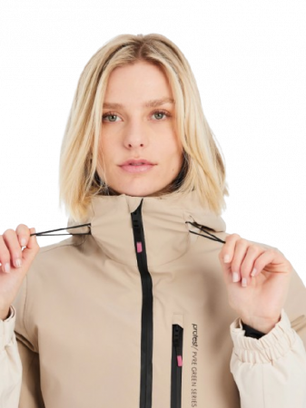 Geaca Protest Dama Prtdisk Bamboo Beige 20K [6]