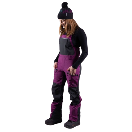 Salopeta Jones Bib Femei Mtn Surf Rec Deep Purple 20K [3]