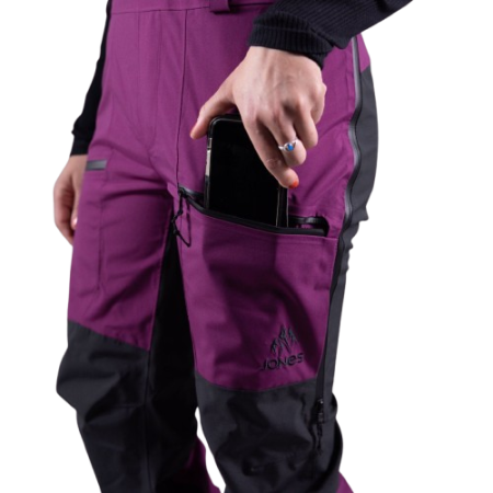 Salopeta Jones Bib Femei Mtn Surf Rec Deep Purple 20K [10]