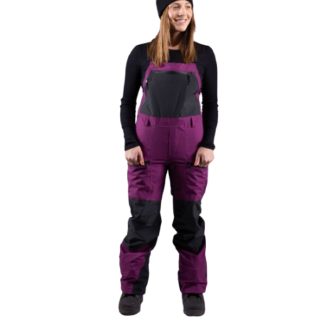Salopeta Jones Bib Femei Mtn Surf Rec Deep Purple 20K [1]