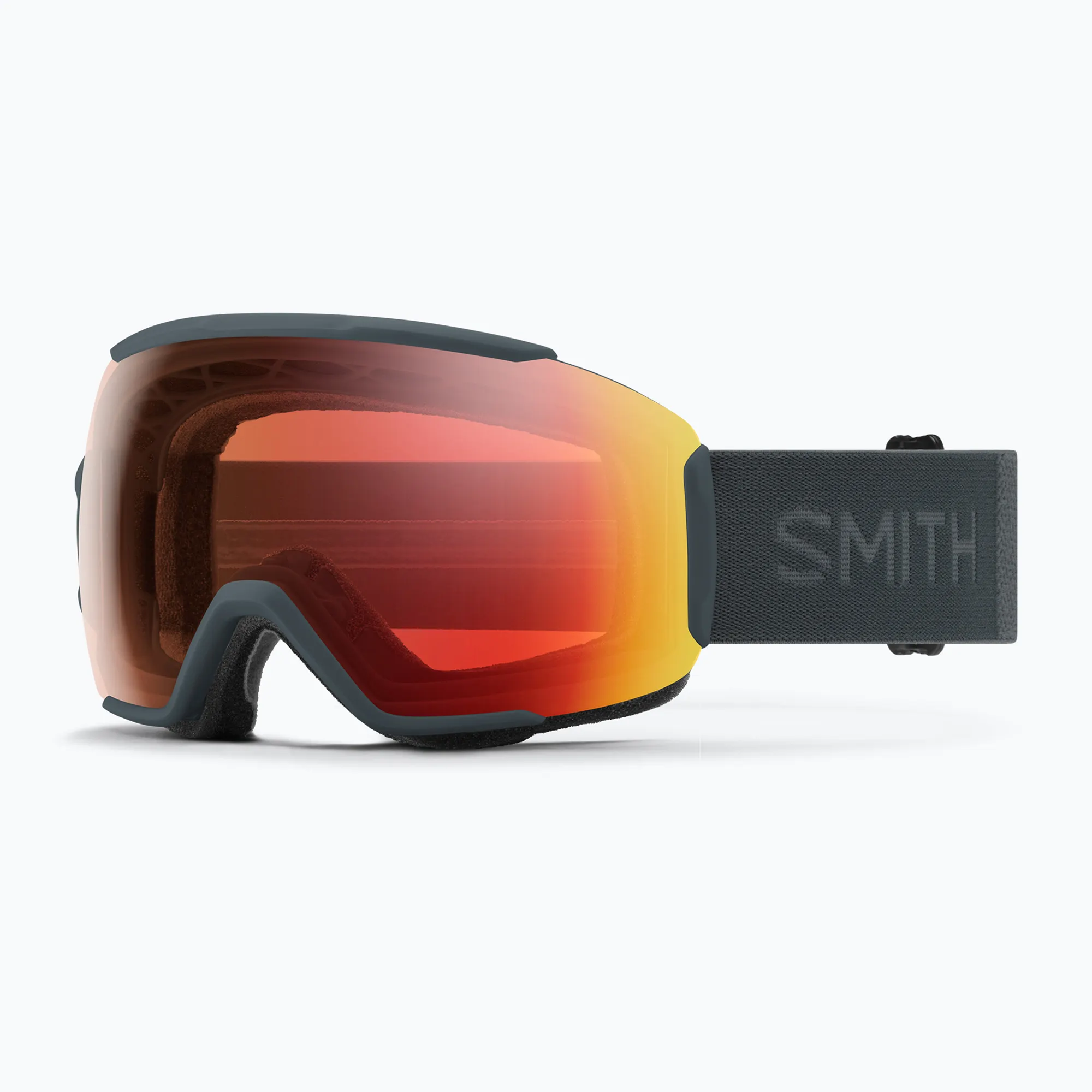 Ochelari Snowboard Smith Sequence OTG Slate ChromaPop Pro Photochromic Red Mirror [1]