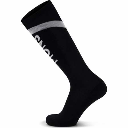 Sosete Snow - Sosete Merino Mons Royale Unisex Ultra Cushion Snow Black