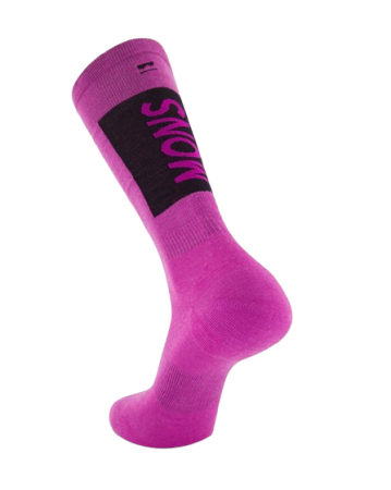 Sosete Mons Royale Atlas Merino Snow Purple Bolt [1]