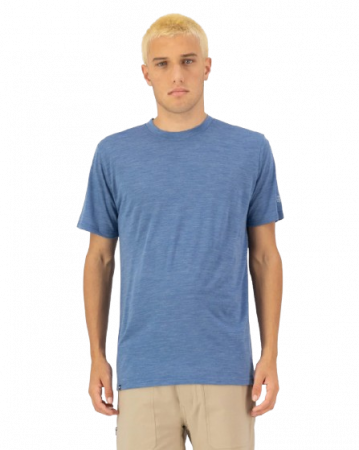 Tricou Barbati Mons Royale Zephyr Tencel Co Steel Blue [1]