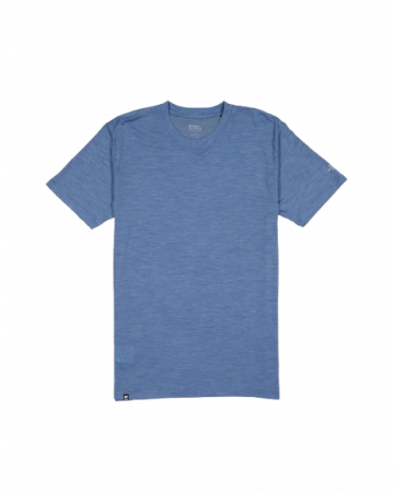 Promotii - Tricou Barbati Mons Royale Zephyr Tencel Co Steel Blue