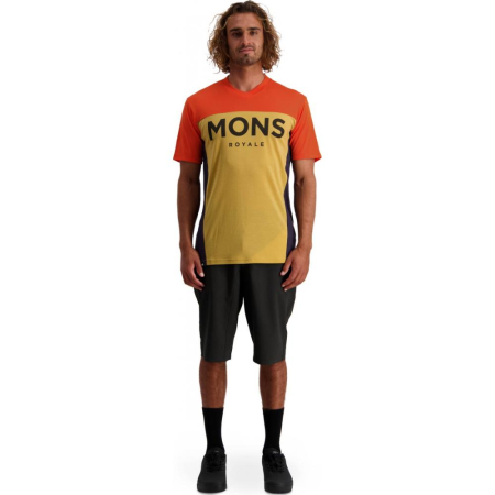 Tricou ciclism merino MONS ROYALE M REDWOOD ENDURO VT DESERT [3]