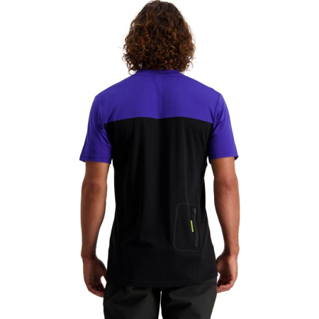 Tricou ciclism merino MONS ROYALE M REDWOOD ENDURO VT ULTRA Blue [1]