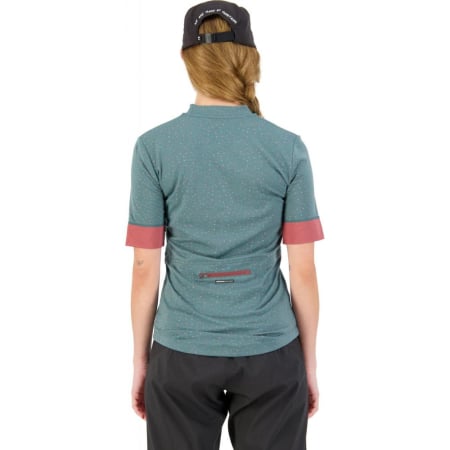 Tricou ciclism merino Mons Royale W Cadence Half Zip Terrazzo [2]