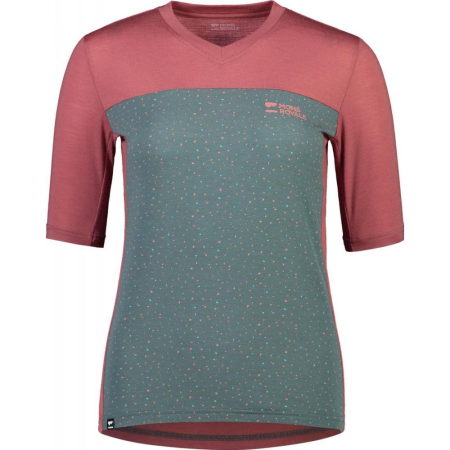 Tricou ciclism merino Mons Royale W Redwood Enduro VT Terracotta / Terrazzo [6]