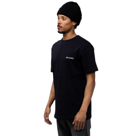 Tricou Jones Sierra Organic Cotton Stealth Black [1]