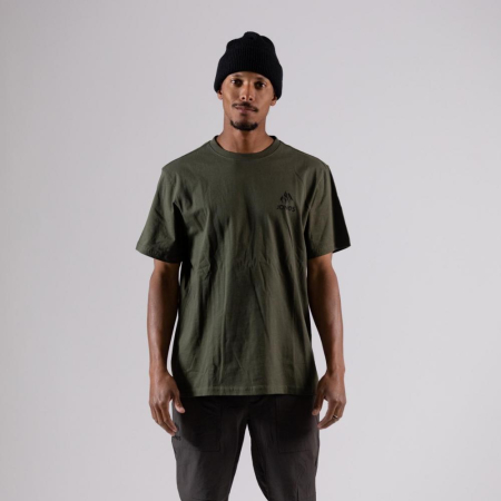 Tricou Jones TRUCKEE BACK PRINT SS PINE GREEN [3]