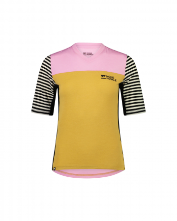 Tricouri Bike - TRICOU MERINO ENDURO MONS ROYALE REDWOOD POP CLASH