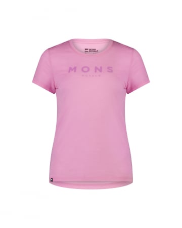 Tricouri Bike - TRICOU MERINO MONS ROYALE AIR CON POP PINK