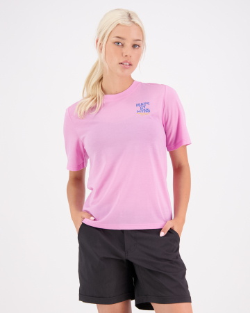 Tricouri Bike - TRICOU MERINO MONS ROYALE AIR IR CON TRIPPY PINK