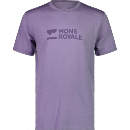Tricouri Bike - Tricou Merino Mons Royale Icon Thistle