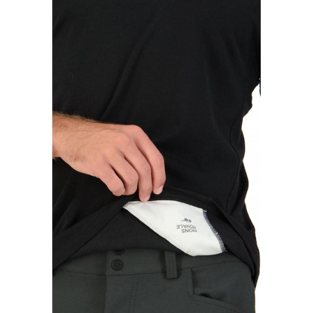 Tricou merino Mons Royale M Redwood Enduro VT Sage Tie Dye / Black [5]