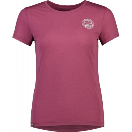 Tricou merino Mons Royale W Icon Tee Berry [0]