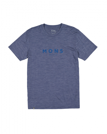Tricouri Bike - TRICOU MERINO MONS ROYALE ZEPHYR COOL MIDNIGHT