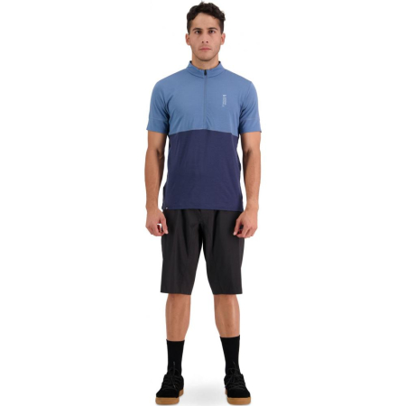 Tricou Merino Mons Royale Half Zip [1]