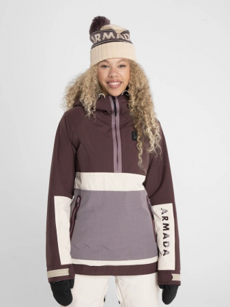 Imbracaminte - GEACA ARMADA ROSALIE 2L INSULATED ANORAK Sassafras-Moonscap