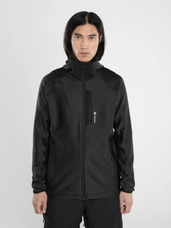 Geci - ARMADA Tuckernot Grid Fleece Black