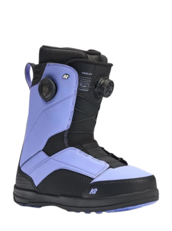 Boots Snowboard - Boots Snowboard K2 Femei Kinsley Black Liliac 25/26