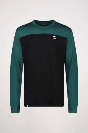 Imbracaminte - First Layer Merino Mons Royale Yotei LS Evergreen