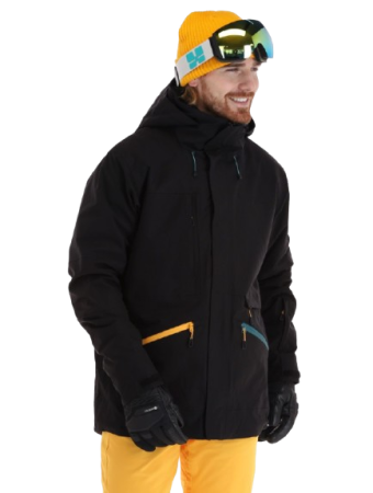 Geci - Geaca Icepeak Cale Black Yellow 10K
