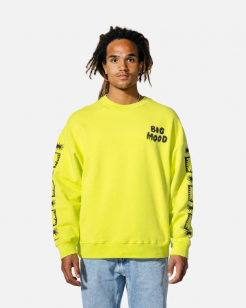 Mid layer - HANORAC BATALEON Crewneck Big Mood YE