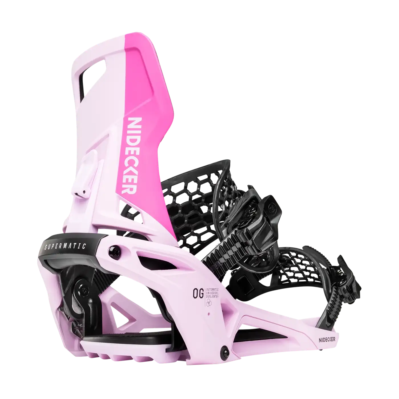 Legaturi snowboard - Legaturi Snowboard Nidecker OG Supermatic Milkshake 26/27