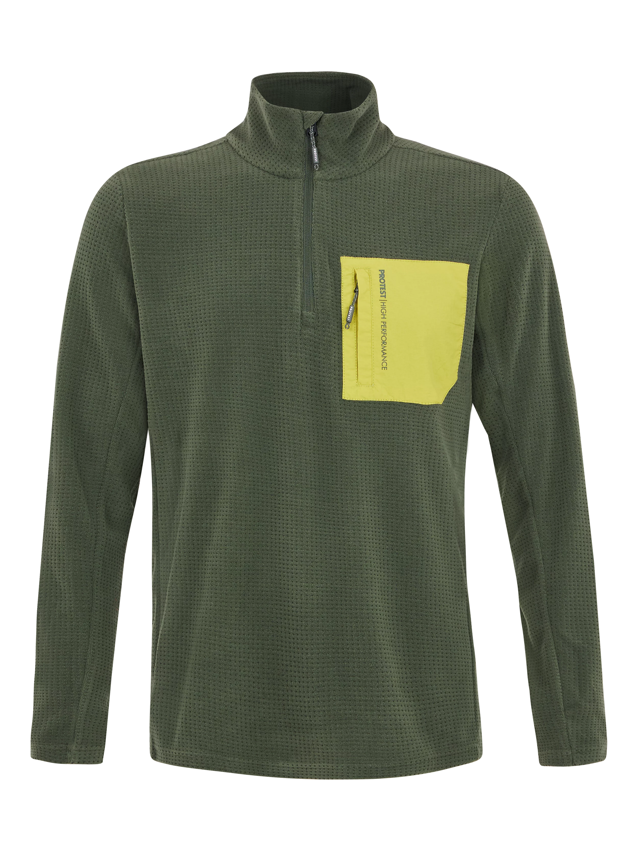 Imbracaminte - Midlayer Protest Prtlomono 1/4 Zip Atlantic Green