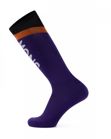 Sosete Outdoor - Sosete Merino Mons Royale Unisex Ultra Cushion Snow Violet