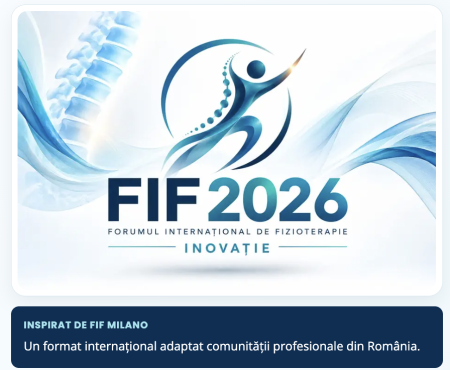 Cursuri - Acces FIF2026 Forumul Internațional de Fizioterapie