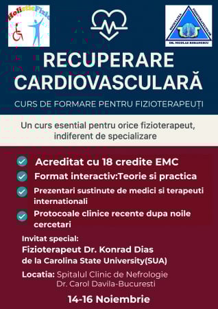 Cursuri - Curs Prezenta Fizica Recuperare în Patologia  Cardiovasculara