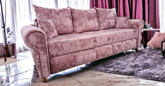 Canapea extensibila Carmen, 3 locuri, Rosu, cu lada depozitare, 2300 x 1000 [3]