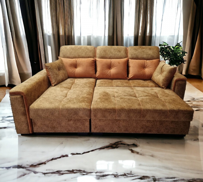 Coltar extensibil Paris Tip 1 Lux, 2 locuri, cu lada depozitare, 2480 x 1680 cu tetiera ridicata/1780 cu tetiera intinsa, de stanga [14]