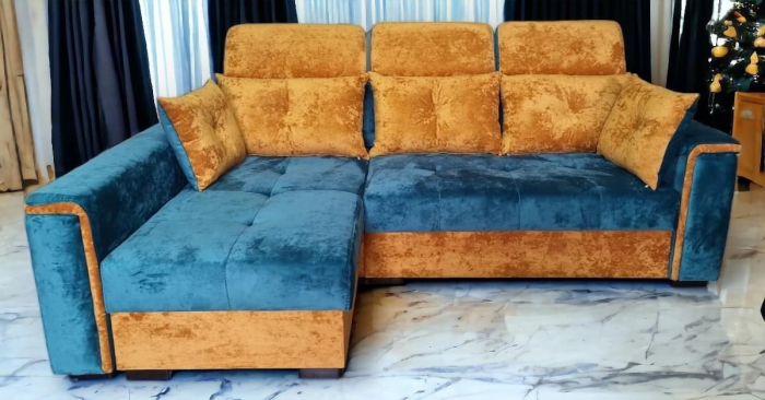 Coltar extensibil Paris Tip 1 Lux, 2 locuri, cu lada depozitare, 2480 x 1680 cu tetiera ridicata/1780 cu tetiera intinsa, de stanga [4]