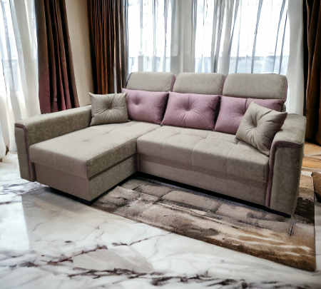 Coltar extensibil Paris Tip 1 Lux, 2 locuri, cu lada depozitare, 2480 x 1680 cu tetiera ridicata/1780 cu tetiera intinsa, de stanga [6]