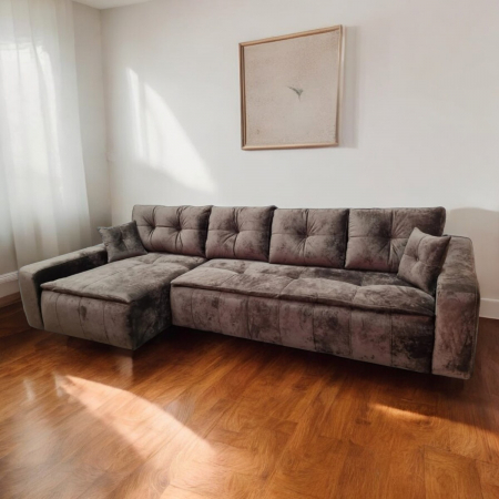 Coltar extensibil Roma Tip 2, Maro, cu lada depozitare, 3420 x 1660 [0]