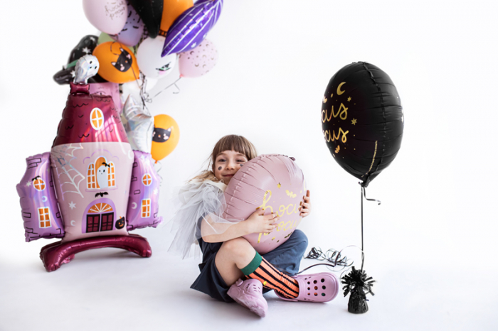 Balon din folie Haunted House, PartyDeco, Multicolor, 89.5x116.5 cm [4]