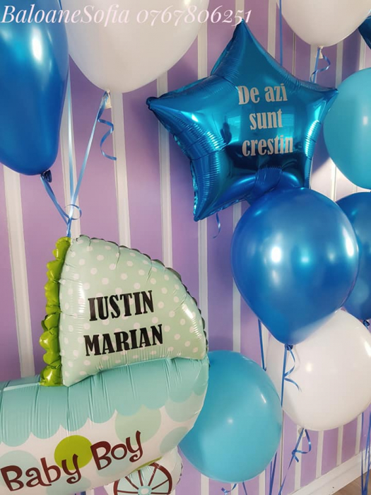 Balon folie stea personalizata [3]