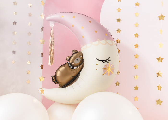 Balon folie Teddy bear on the moon, 80x98 cm [2]